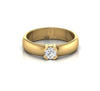 Solitaire Diamond 0.50 CT Engagement Ring For Men