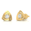 Diamond 0.44 CT Triangle Stud Earrings