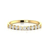 Half Eternity 0.31 CT Diamond Wedding Band