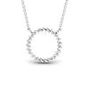 Baguette Diamond 0.50 CT Charm Pendant